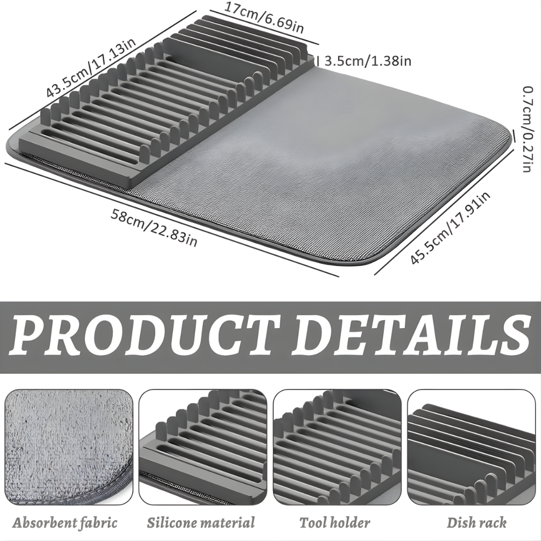 Dish and Spoon Holder Mat